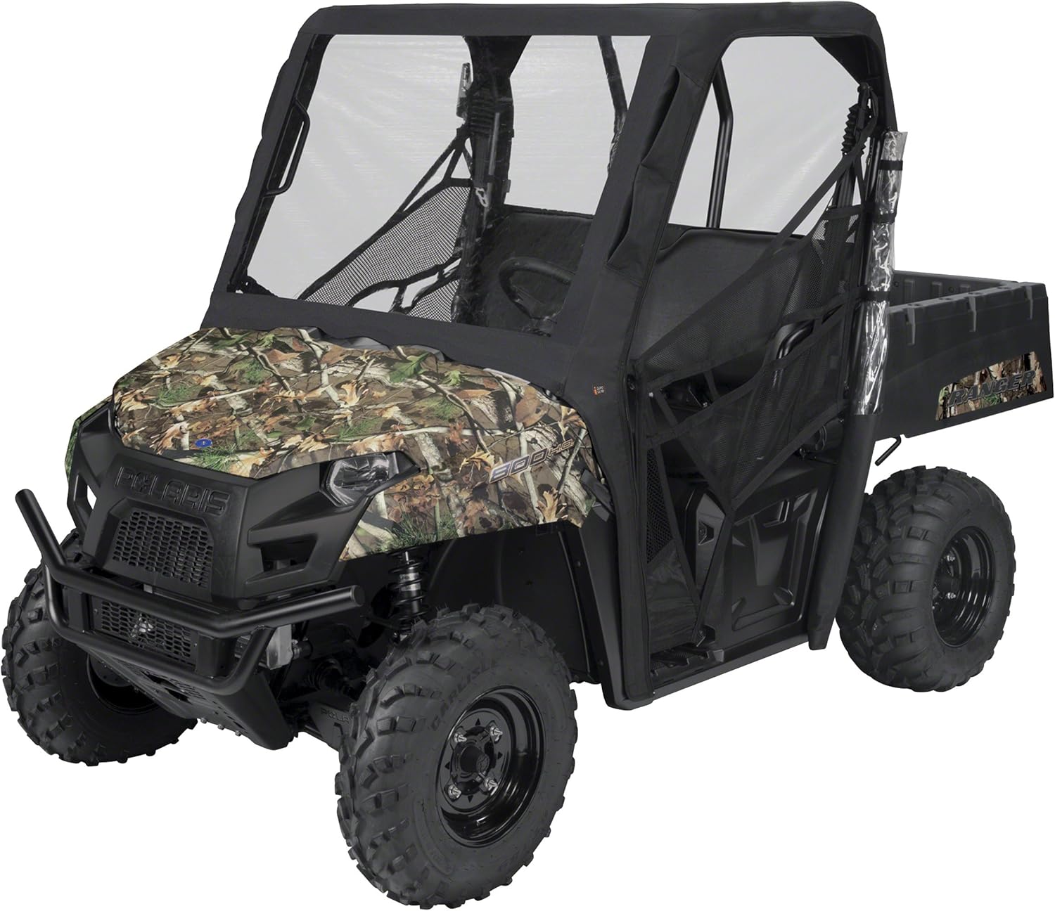 Classic Accessories QuadGear UTV Cab Enclosure, Fits Polaris Ranger 400, 570, 800 Mid (2015+ models), Black