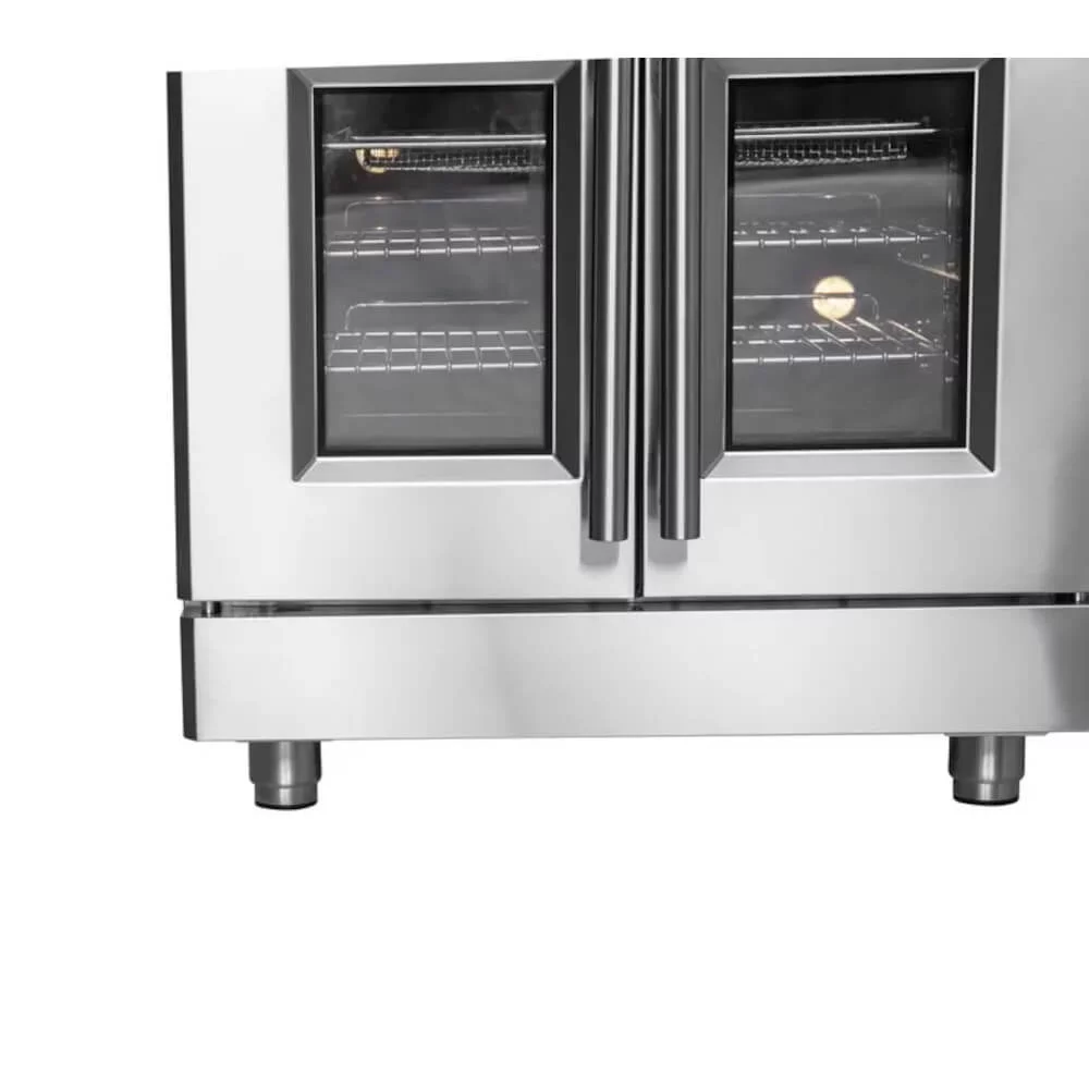 Forno FFSGS643930 4.32 Cu. Ft. Stainless Steel Freestanding French Door Gas Range