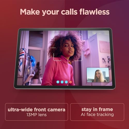 Lenovo Tab P12-2024 - Expansive Touchscreen Tablet - 12.7" 3K Display - 13MP Camera - 8GB Memory - 128GB UFS Storage - Android 13 - Dolby Atmos