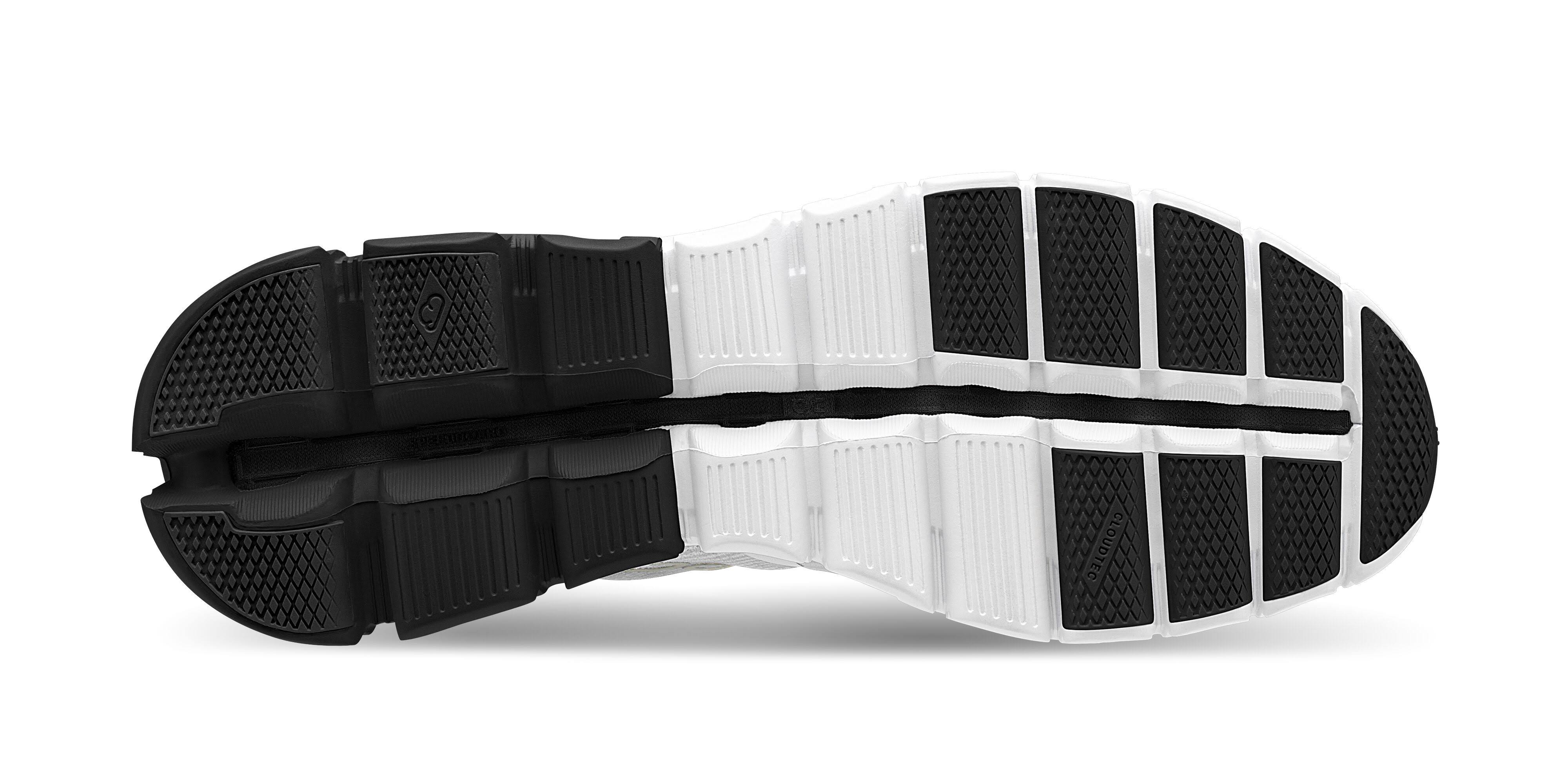 on Running Men&s Cloudflow - 9 / Black/White