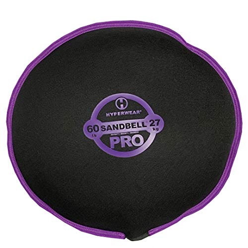 Hyperwear SandBell PRO Workout Sandbag Kettlebell Ships Pre-Filled Sizes 6-70 lbs