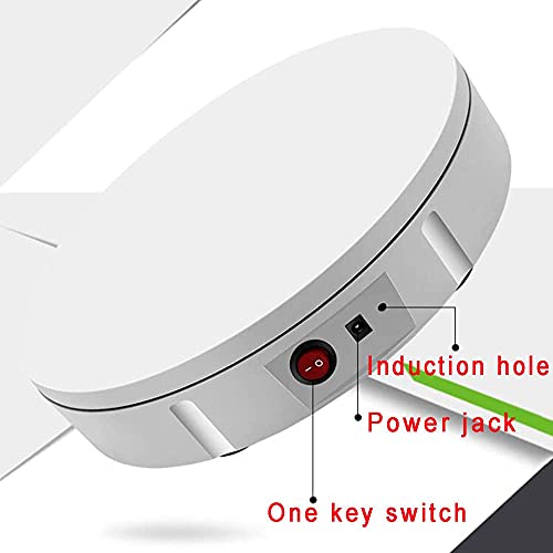 Electric Rotating Display Stand 3D Rotating Display, 360 ° Electric Rotating Turntable, Automatic Turntable for Jewelry Display