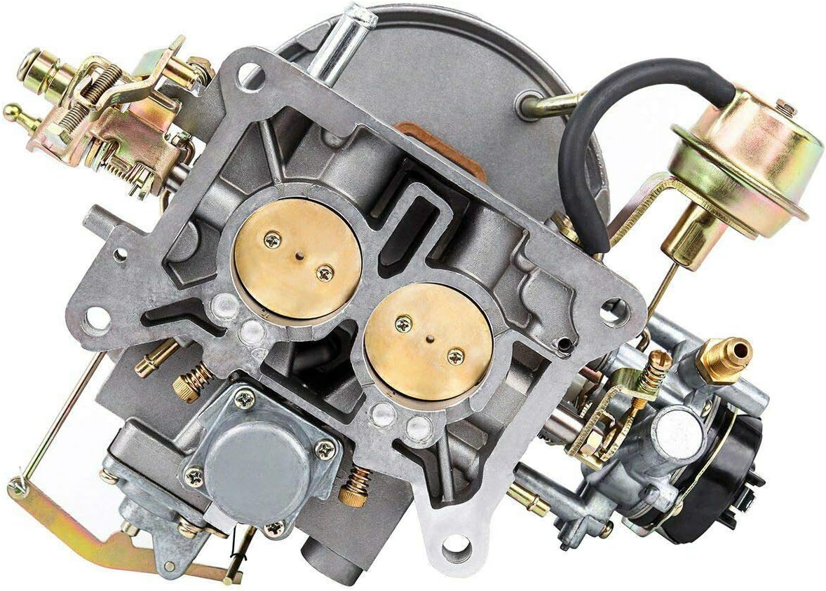 smileracing 2 Barrel Carburetor Carb for Ford F350 F100 Engine 289 Cu, 302 Cu, 351 Cu 2100 A800