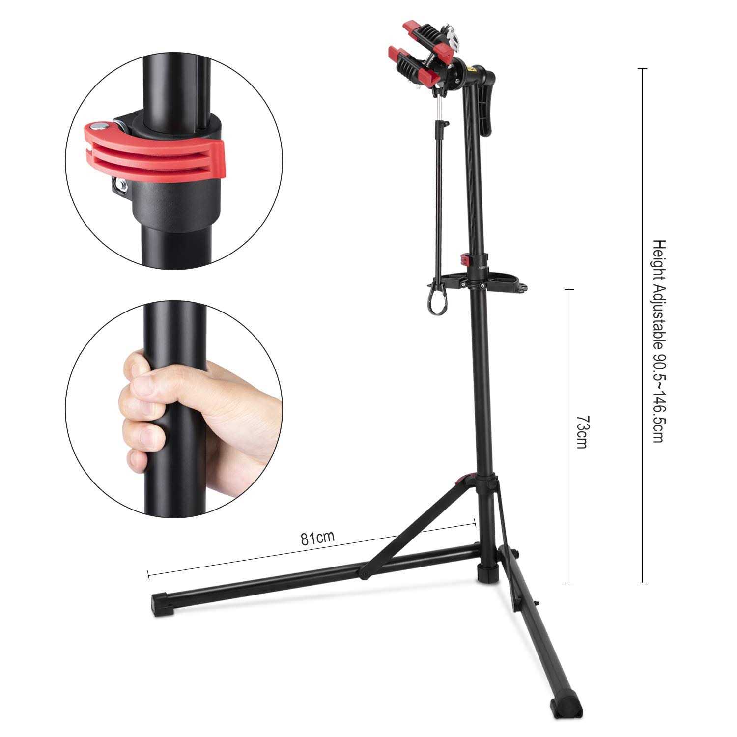CXWXC Bike Repair Stand -Shop Home Bicycle Mechanic Maintenance Rack - Sports Supplies Online Store