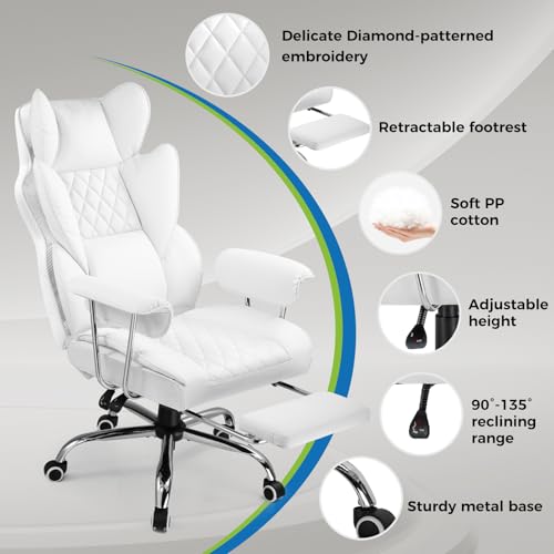GTRACING Gaming Chair,Office Chair with Pocket Spring Lumbar Support
