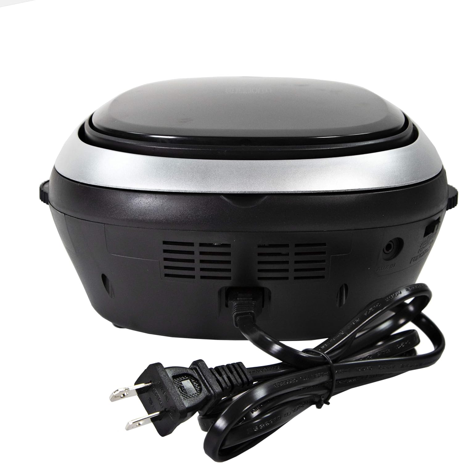 Craig CD6925 Portable Top-Loading Stereo CD Boombox with AM/FM Stereo Radio in Black | LED Display | Programmable CD Player | CD-R/CD-W Compatible |