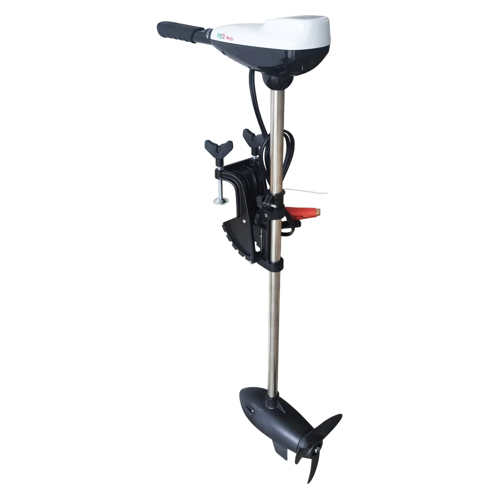 Techtongda 240lbs Thrust Electric Outboard Motor Outboard Engine Saltwater Electric Trolling Motor 24V