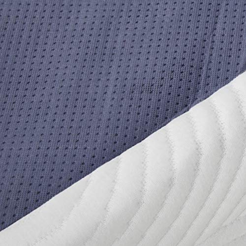 ZINUS Quick Lock Metal Smart Box Spring, 9 Inch Mattress Foundation, Strong Metal Structure, Easy Assembly, Queen, White