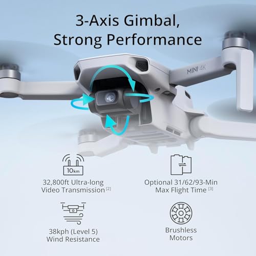 DJI Mini 2 SE Camera Drone Quadcopter with RC-N1 Remote Controller, QHD Video, 10km Transmission, Under 249g, Return to Home