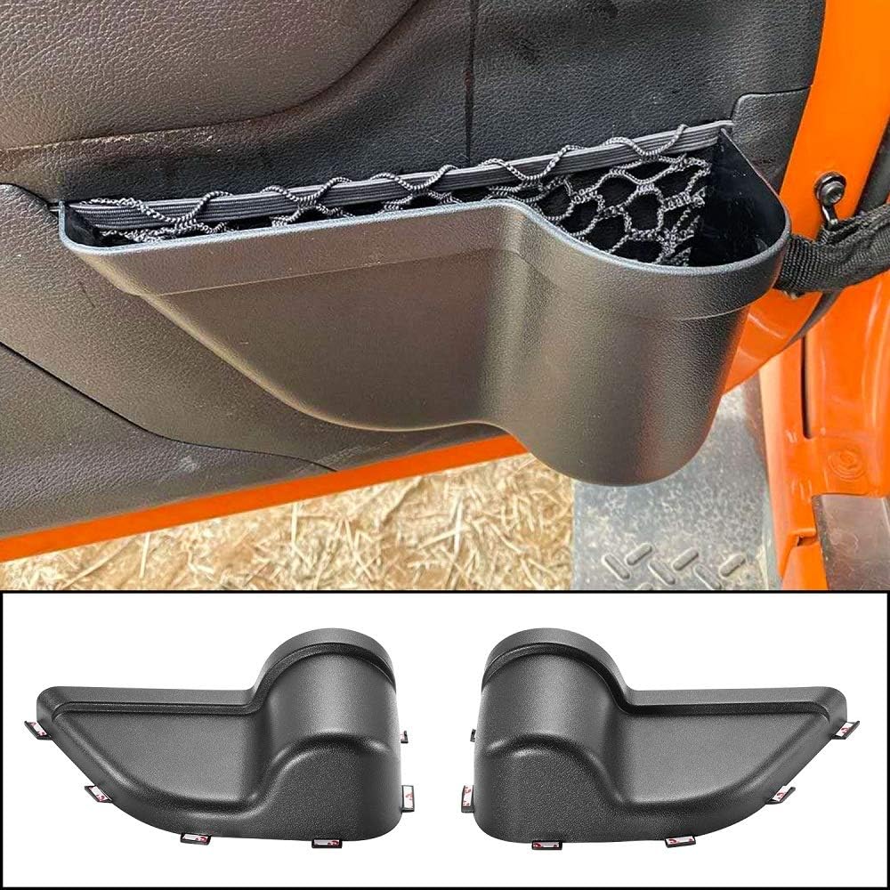 CALBEAU Front Door Side Insert Storage Pockets Box, 2PCS Door Storage Pockets for JK