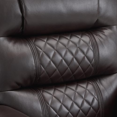 MCombo Zero Gravity Power Recliner Chair with Heat and Vibration Massage, Reclining Chair with USB Ports, Cup Holders for Living Room