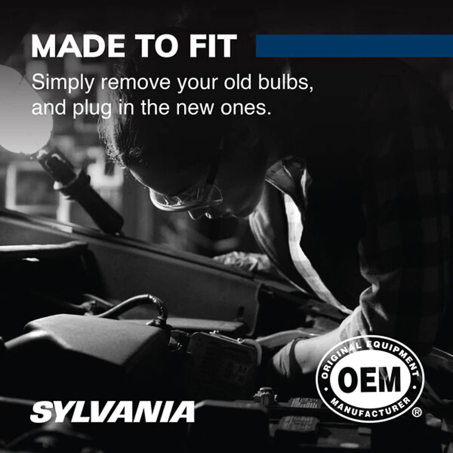 SYLVANIA - 9012 SilverStar - High Performance Halogen Headlight Bulb, High Beam, Low Beam and Fog Replacement Bulb
