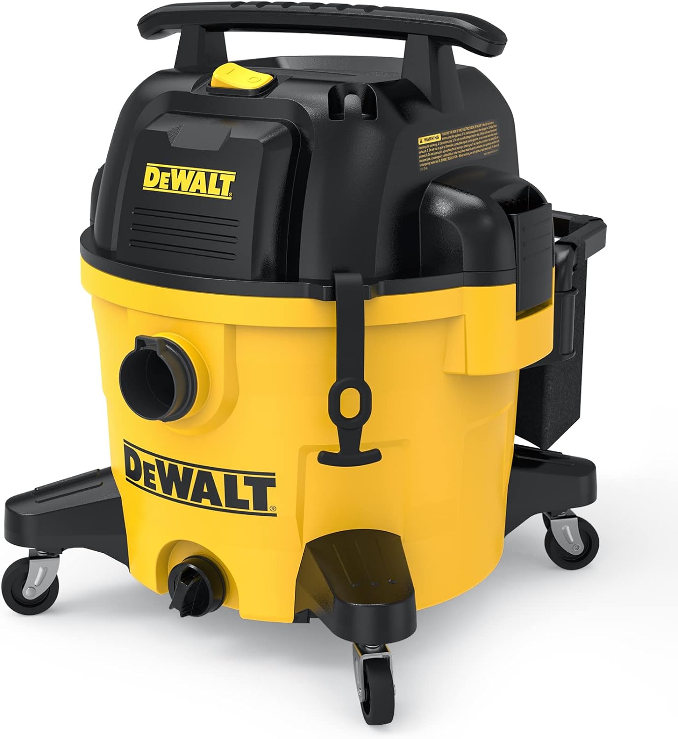 DEWALT 9 Gallon STEALTHSONIC Ultra Quiet Poly Wet/Dry Vacuum, DXV09P-QTA Newest Noise Reduction Vac, Heavy Duty Shop Vacuum for Jobsite/Workshop