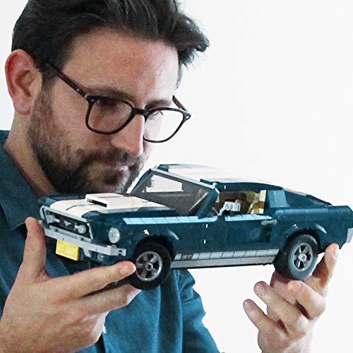 LEGO Creator Expert Ford Mustang 10265 Building Set - Exclusive Advanced Collector's Car Model, Featuring Detailed Interior, V8 Engine