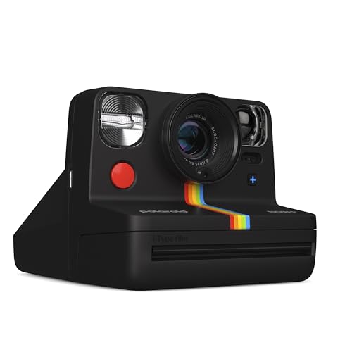 Polaroid Now+ 2nd Generation I-Type Instant Film Bluetooth Connected App Controlled Camera - White (9077)