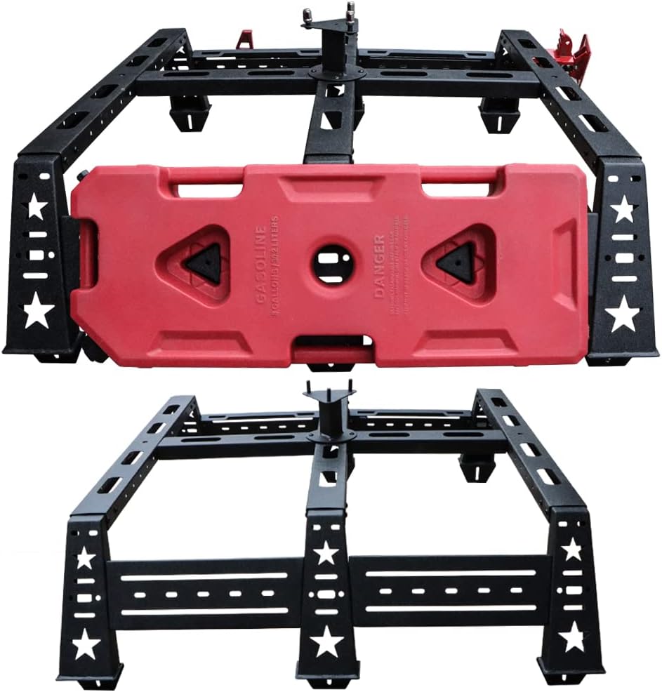 TIOYAR 11.5 Bed Rack Truck Cargo Carrier fits 2020-2022 Gladiator JT