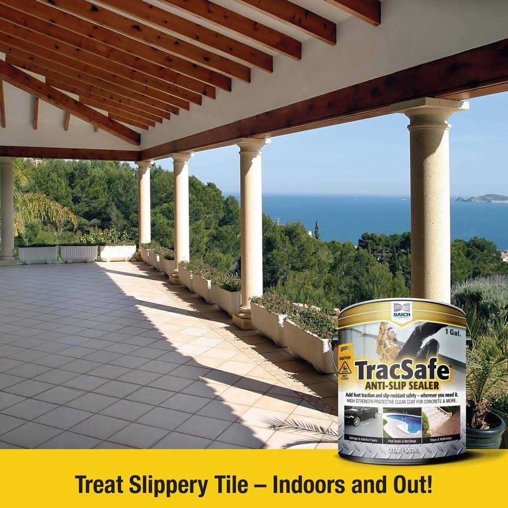 Anti-Slip 1 gal. Clear Multi-Surface Sealer Water Repellent and Chemical Resistant - Shop Hardware Tools Online Store
