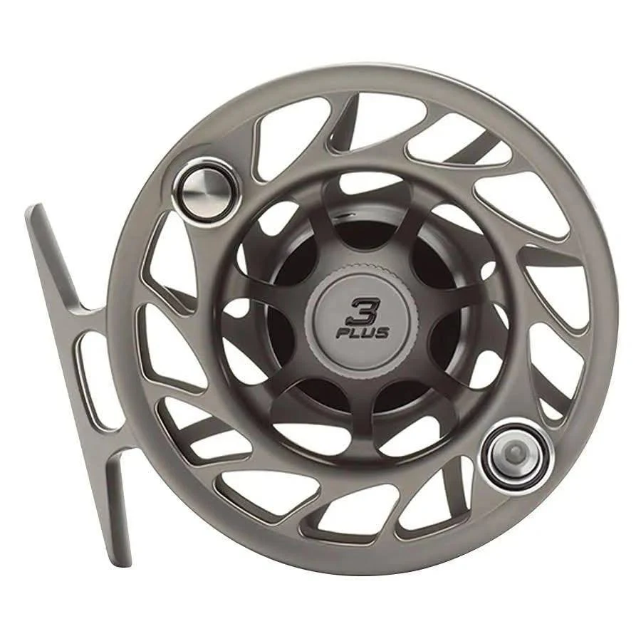 Hatch Gen 2 Finatic 3 Plus Fly Reel, Gray/Black, Large Arbor