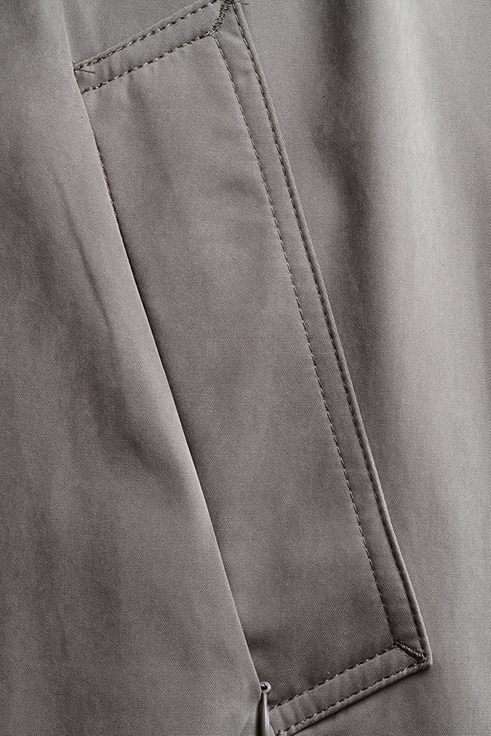 Men's Single Breasted Taupe Full Length All Year Round Raincoat 50L