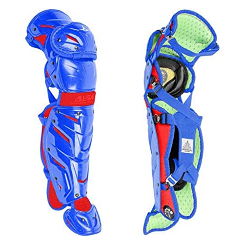 All-Star Catcher’s Gear Kit – Includes Helmet, Chest Protector & Leg Guards – Lightweight, Durable Baseball Protective Set, Meets NOCSAE