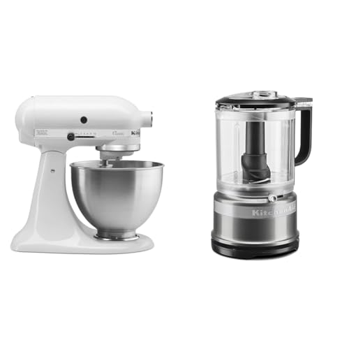 KitchenAid Classic Series 4.5 Quart Tilt-Head Stand Mixer K45SS, Onyx Black