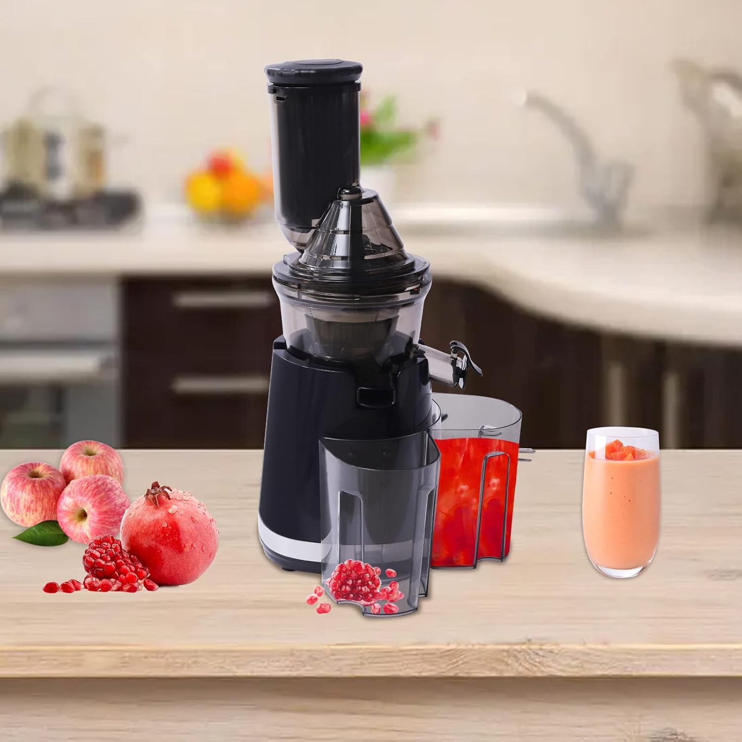 Commercial Electric Slow Masticating Juice with Reverse Function