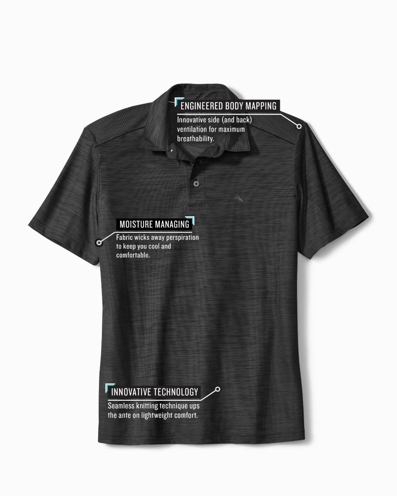 Palm Coast IslandZone Polo Ocean Deep / X-Large