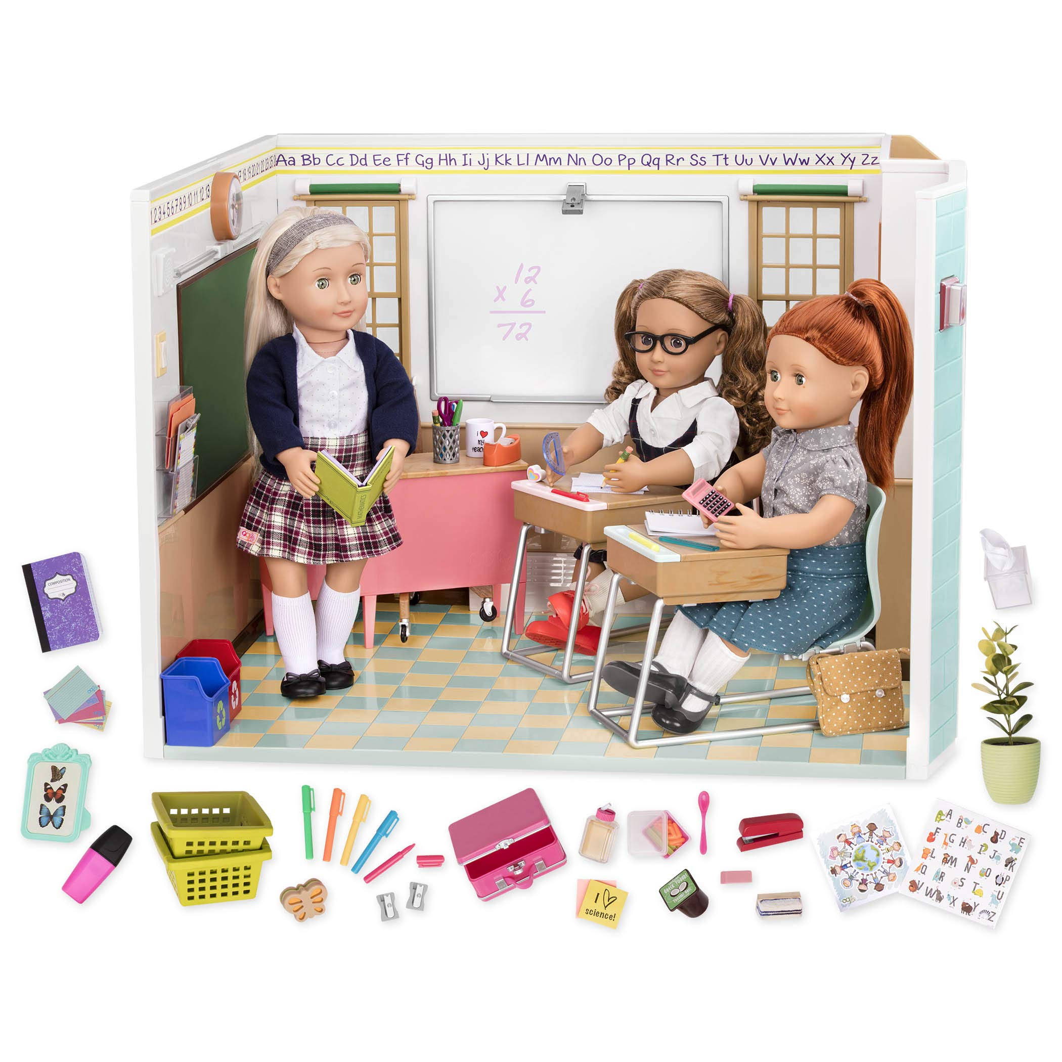 Our Generation Awesome Academy School Room for 18 in Dolls