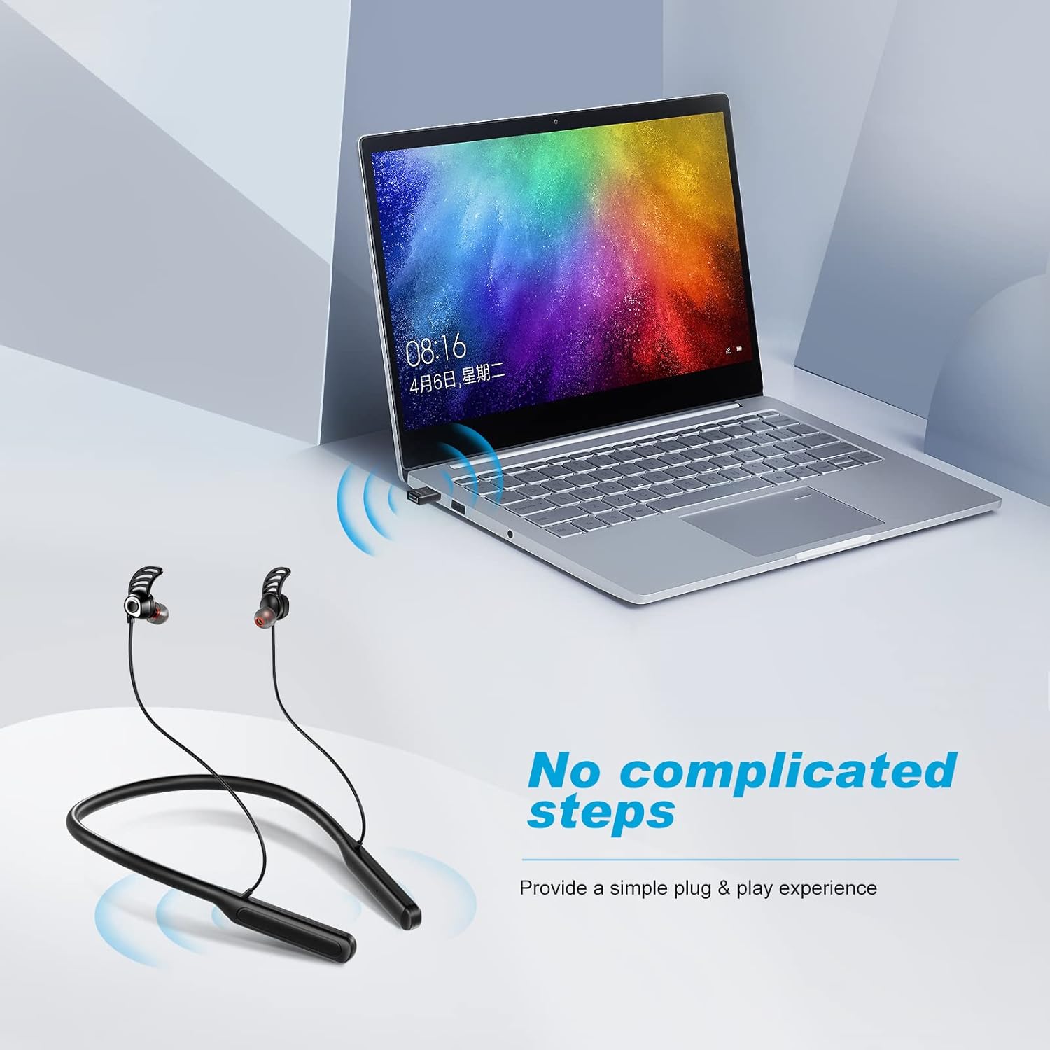 Wireless Headphones Set