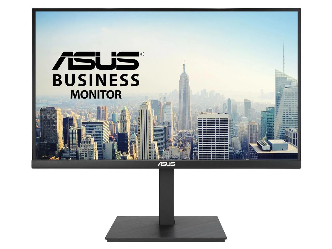 ASUS 27? 4K Business Monitor (VA27UQSB) - UHD (3840 x 2160), IPS, Frameless, HDR10, DisplayPort, Dual HDMI, Speakers, Eye Care, Ergonomic, pivot