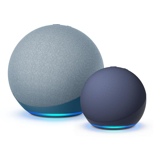Amazon Echo (newest model), With premium sound, smart home hub, and Alexa, Charcoal