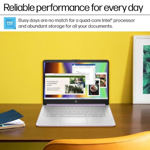 HP 14 Ultrabook • Intel 4-Core N150 • Microsoft 365 • Copilot AI • 32GB RAM • 1.6TB Storage (128GB SSD + 512GB Portable + 1TB OneDrive) • Wi-Fi 6 •