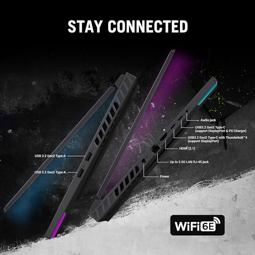 ASUS ROG Strix G16 (2024) Gaming Laptop, 16” Nebula Display 16:10 QHD 240Hz, GeForce RTX 4060, Intel® Core™ i9-14900HX, 16GB DDR5-5600, 1TB PCIe SSD