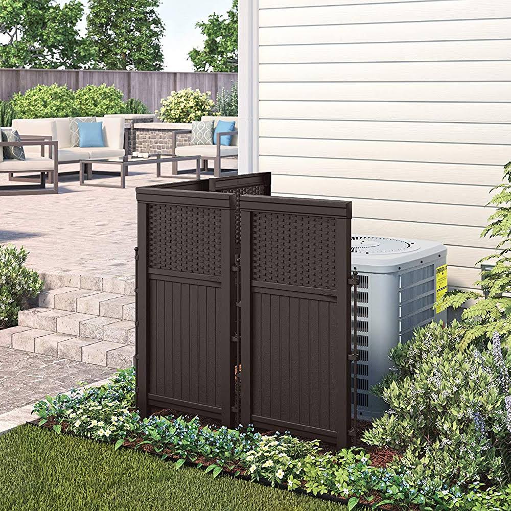 Suncast Fsw4423 Outdoor Garden/Yard 4 Panel Screen Enclosure Gate Fence (6 Pack) at Spreetail (VMinnovations | VM Express)