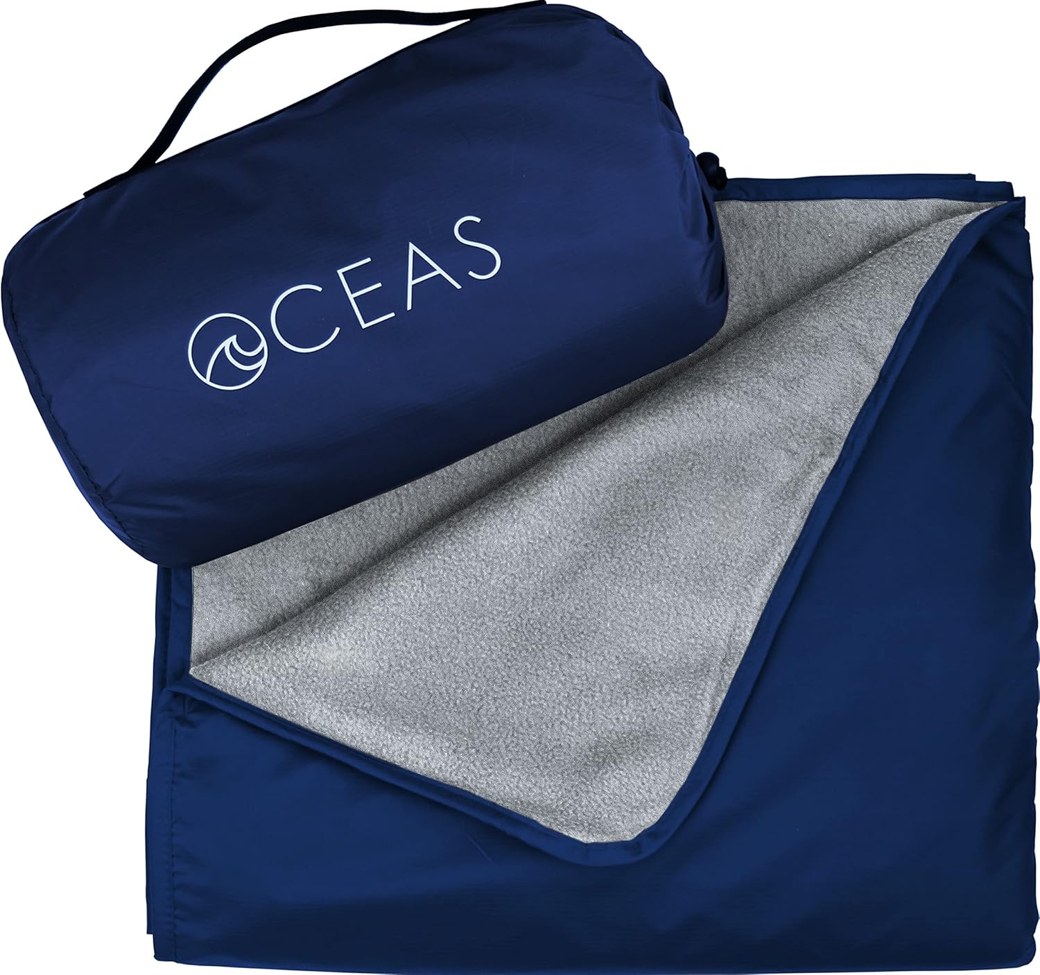 Oceas Large Waterproof Outdoor Blanket – Camping Blanket for Cold Weather, Picnic, Stadium, Camp, Park, & Car Use – Insulated Windproof