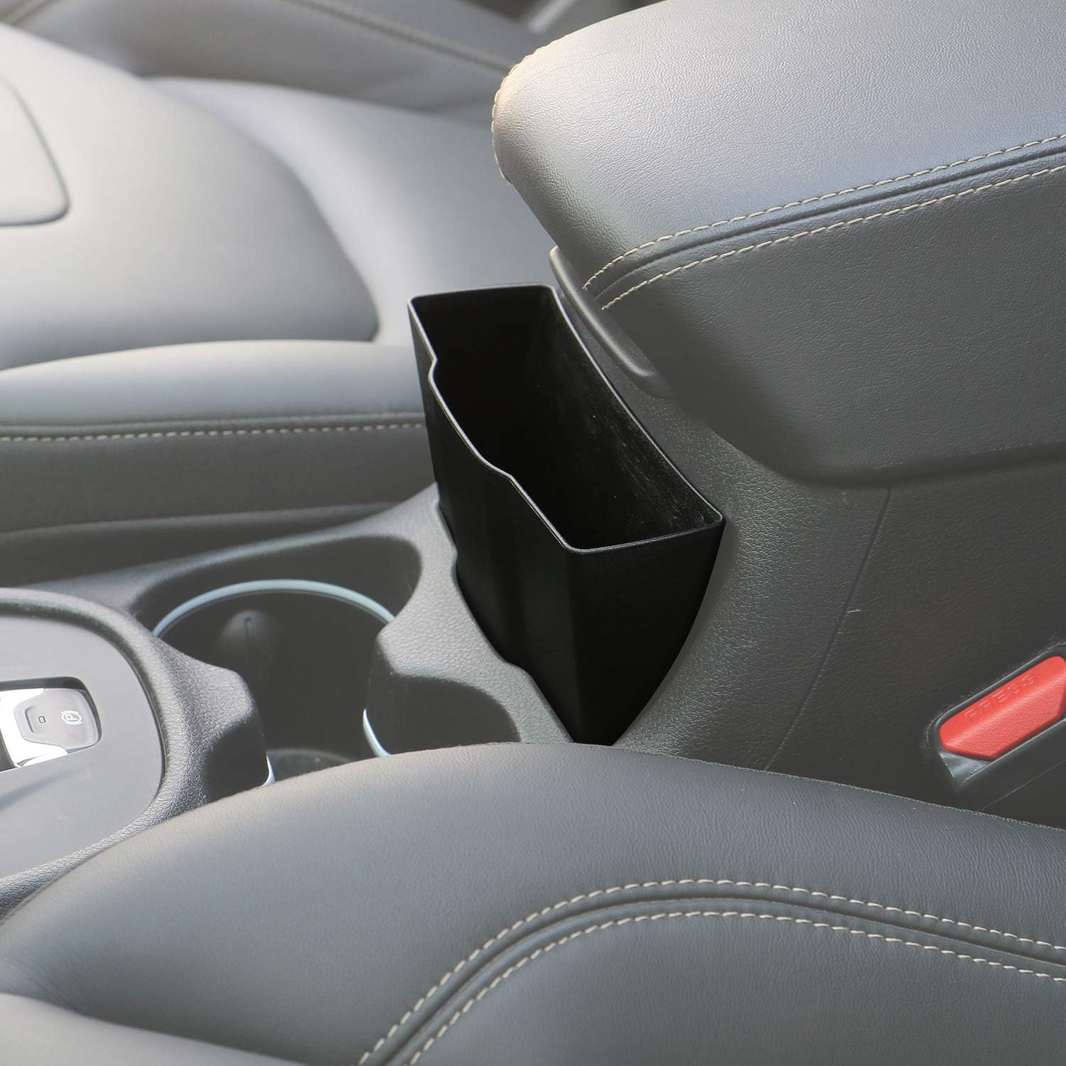Car Console Organizer Tray, Center Console Insert Storage Tray Armrest Storage Box Organizer for Jeep Cherokee 2014-2019 Pack of 2