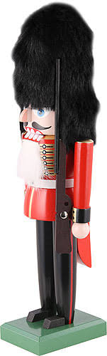 KWO German Christmas Nutcracker Beefeater King's Palace Guard Made in Germany