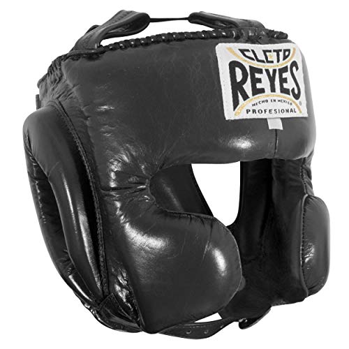 CLETO REYES Boxing Headgear with Cheek Protection for Men and Women, Protective Head Guard Face Saver, Sparring Fighting