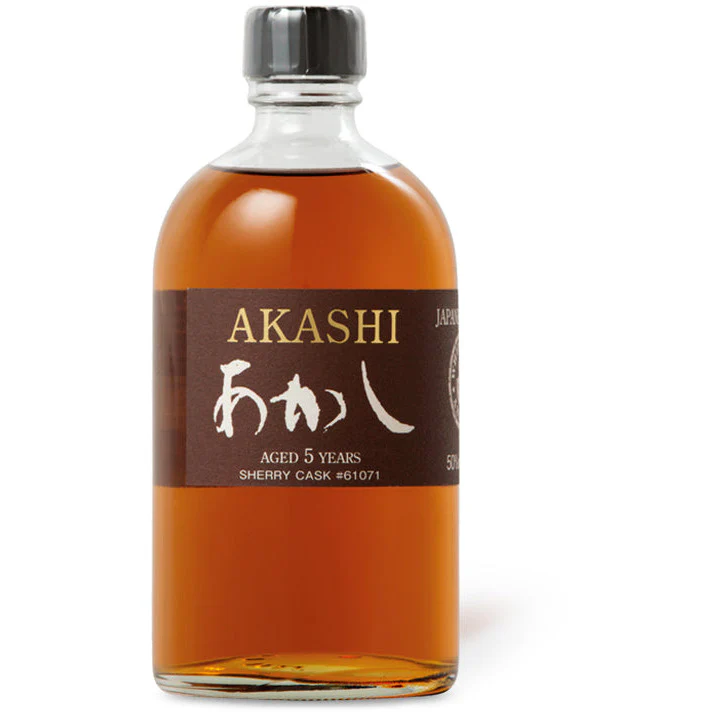 Akashi 5 Year Old Sherry Casks Single Malt Whisky - Nestor Liquor