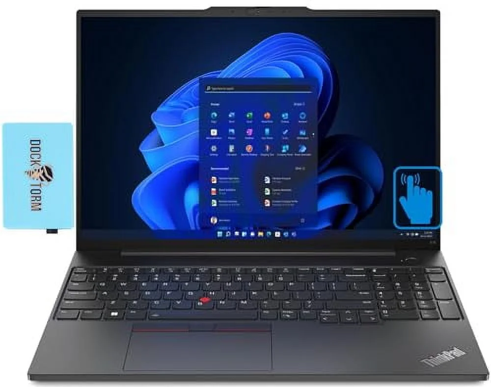 LENOVO Thinkpad E16 Gen 1 Home & Business Laptop (Intel i5-1335U 10-Core, 8GB RAM, 512GB PCIe SSD, Intel UHD, 16.0" 60Hz (1920x1200), WiFi 6