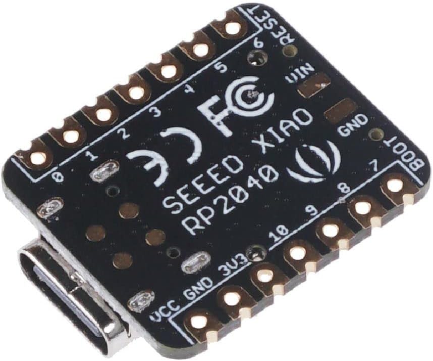 Seeed Studio XIAO RP2040 Microcontroller, with Dual-Core ARM Cortex M0+ Processor, Supports Arduino