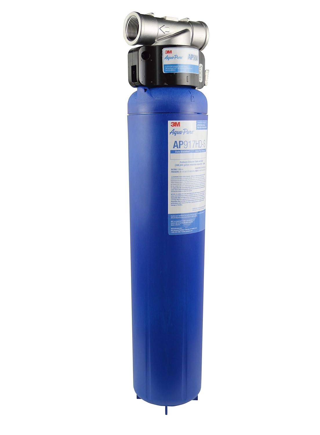 3M Aqua-Pure Whole House Sanitary Quick Change Replacement Water Filter AP917HD-S, For Aqua-Pure System AP904, Reduces Sediment
