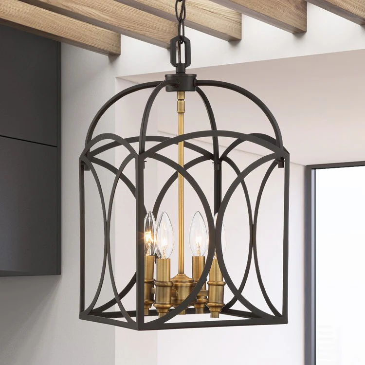 Talbot Four-Light Small Foyer Pendant