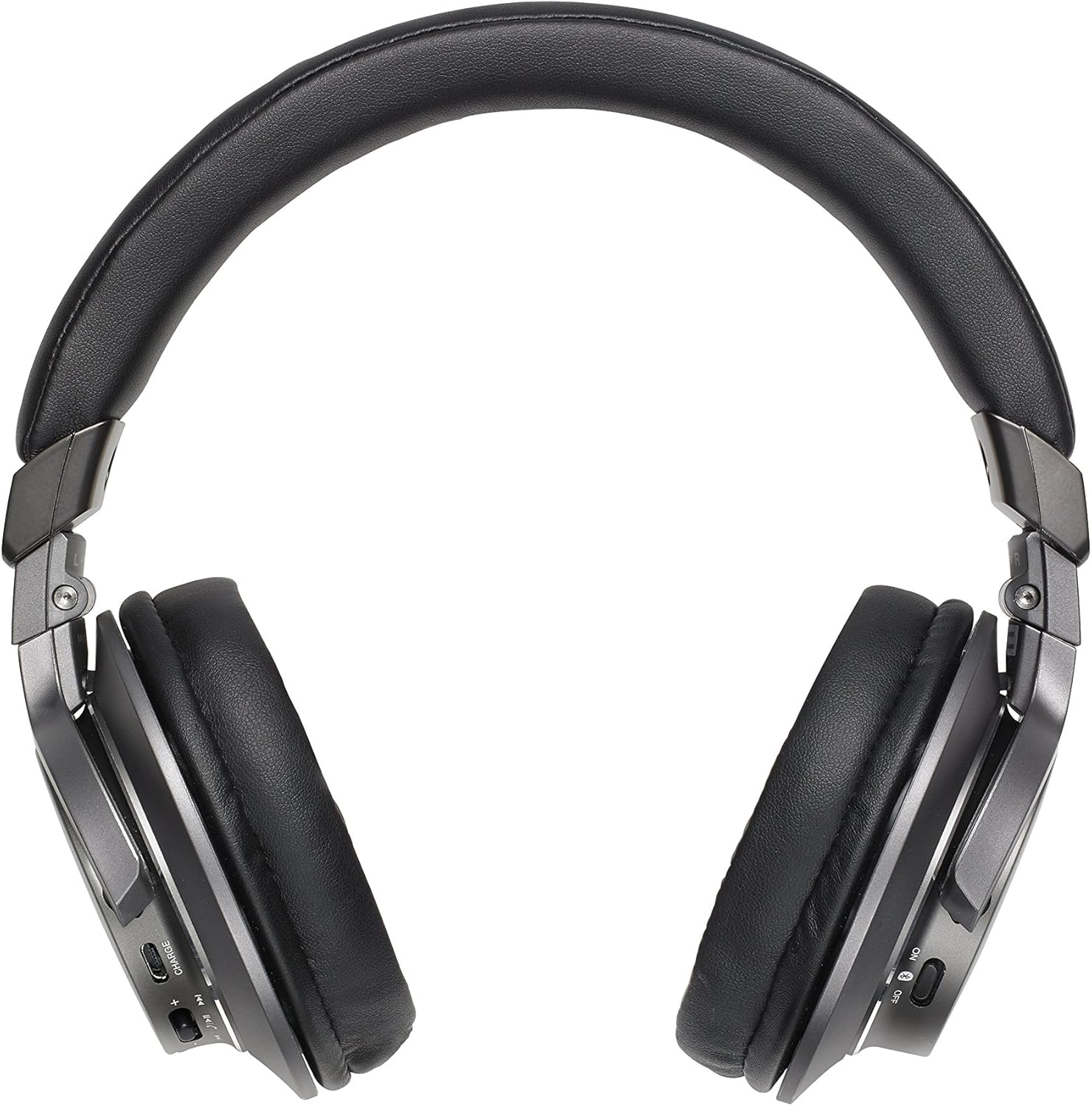 Audio-Technica ATH-SR6BTBK Bluetooth Wireless Over-Ear High Resolution Headphones with Mic & Control, Black