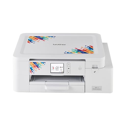 Brother Sublimation Printer and 4-Color Sublimation Ink Cartridge Set