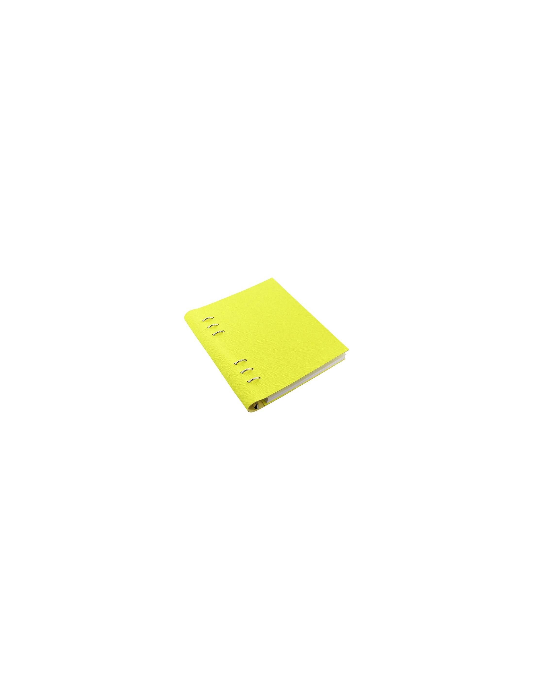 Filofax - Clipbook Saffiano Fluoro A5 Yellow