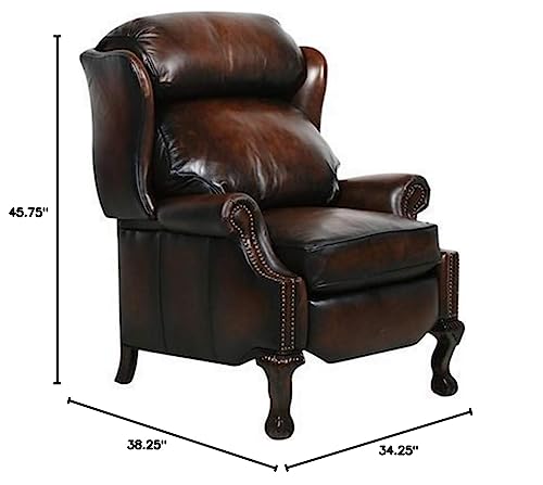 BarcaLounger Danbury Low leg Recliner – Stetson Coffee