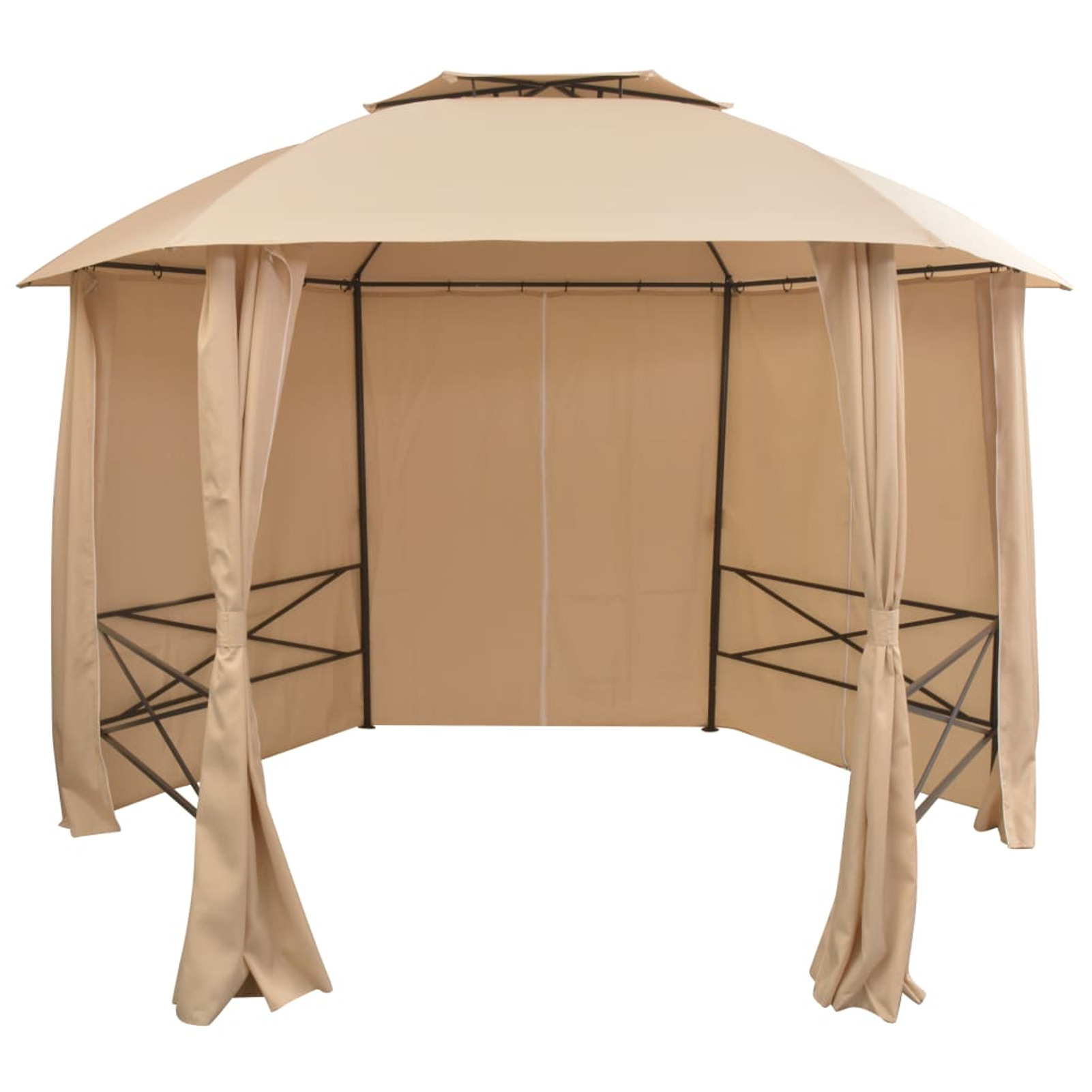 ametoys Garden Marquee Pavilion Tent with Curtains 11' 9"x8' 8"