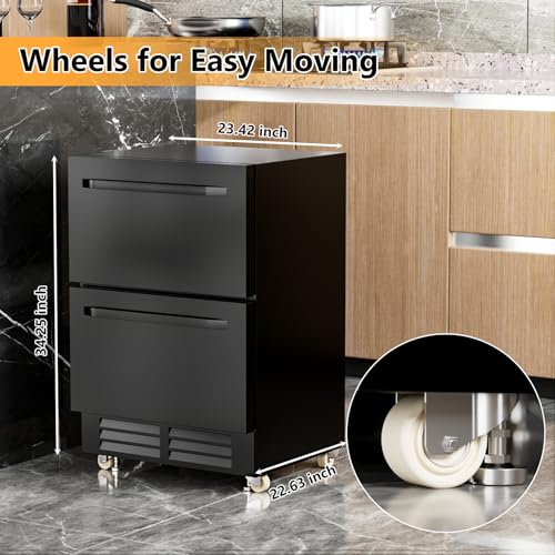 Cigar Electric Humidor, 35L 250 Counts Large Capacity Thermostatic Electric Cigar Cooler Cabinet with Digital LED Screen, Safety Lock