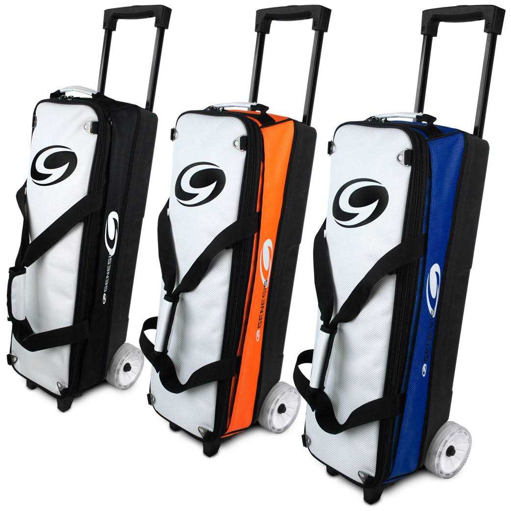 Genesis Sport 3 Ball Modular Roller Bowling Bag - Sports Supplies Online Store